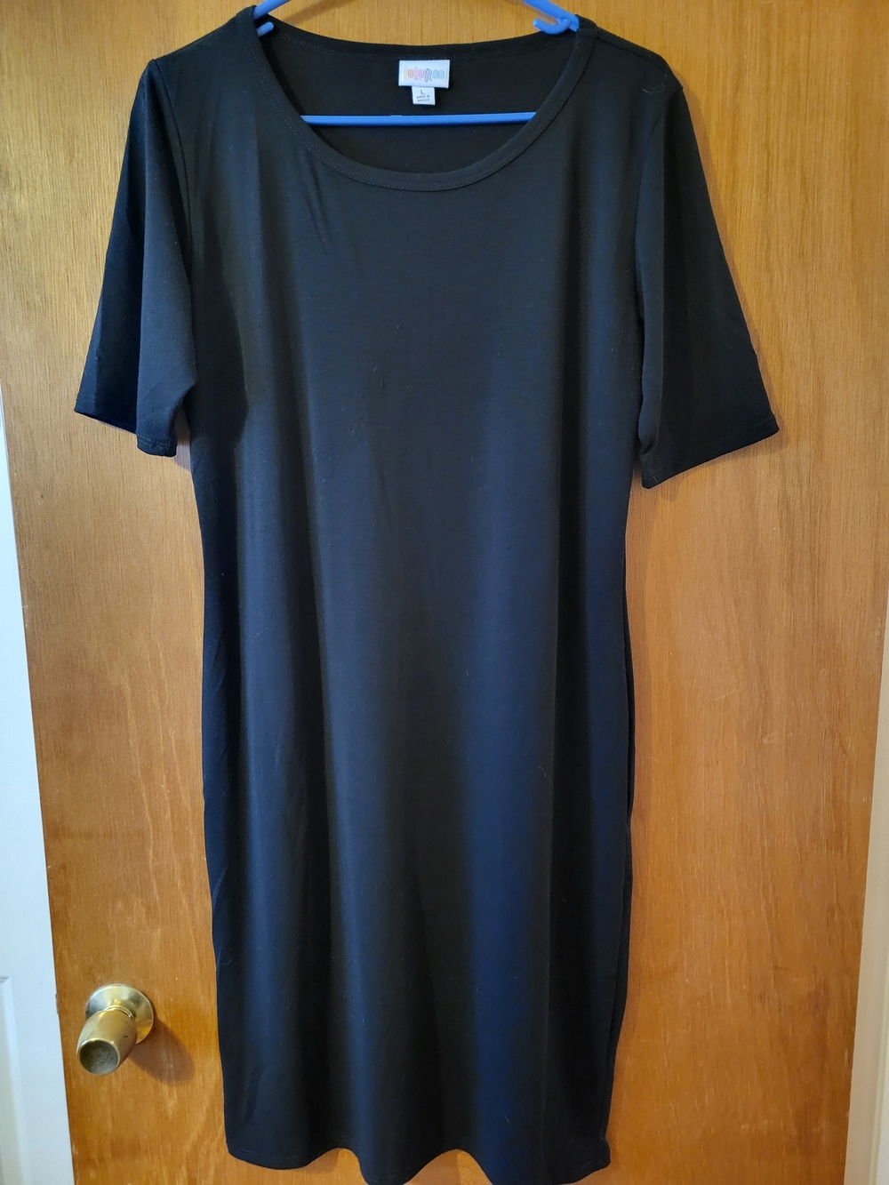 LuLaRoe Black Midi Julia Dress